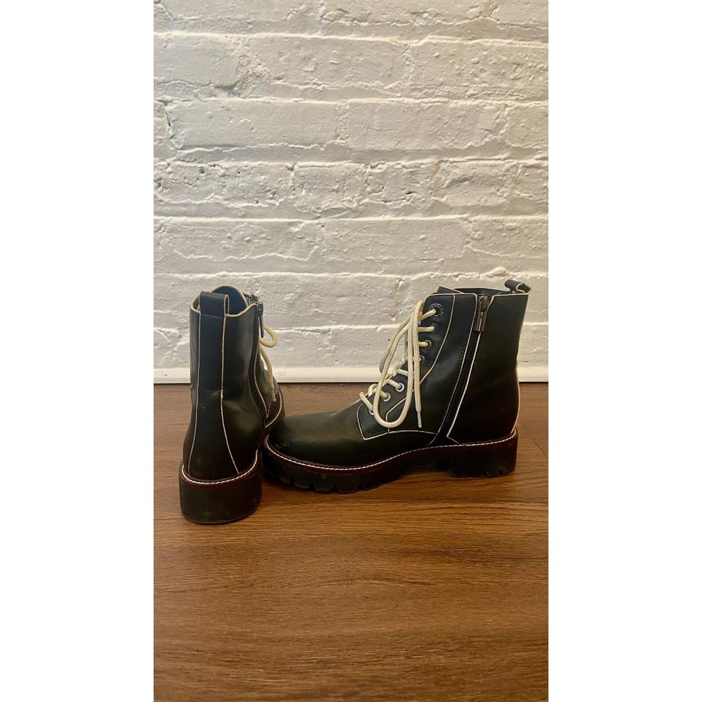 Tommy Hilfiger Black Lace Up Boots